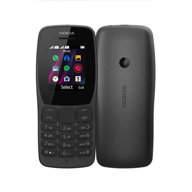 Mobilni telefon Nokia 110 2019 1.77 inča DS 4MB/4MB crni