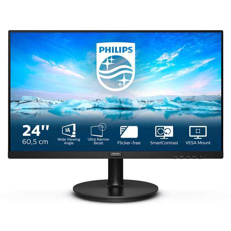 Monitor Philips 24 inča 241V8L / 00 VA 75Hz VGA / HDMI