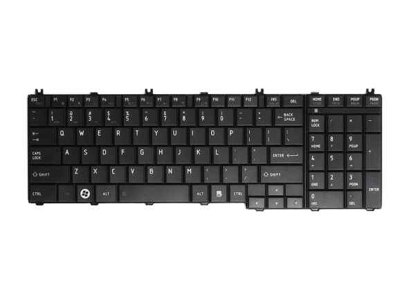 Tastatura za laptop Toshiba C650/C660 crna