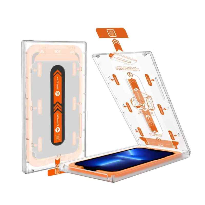 Zaštitno staklo 2.5D dust free Box za iPhone 12 Mini crni