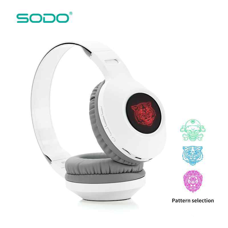 Bluetooth slusalice Sodo SD-701 bele