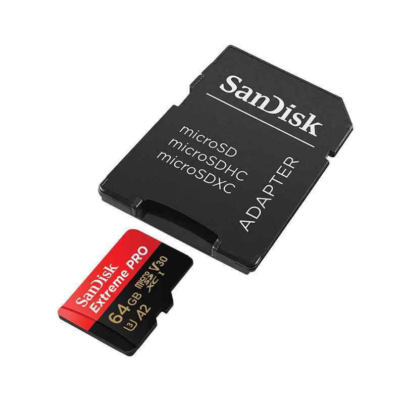 Kartica SanDisk SDHC 64GB Extreme PRO 4K UHD V30 sa adapterom CN