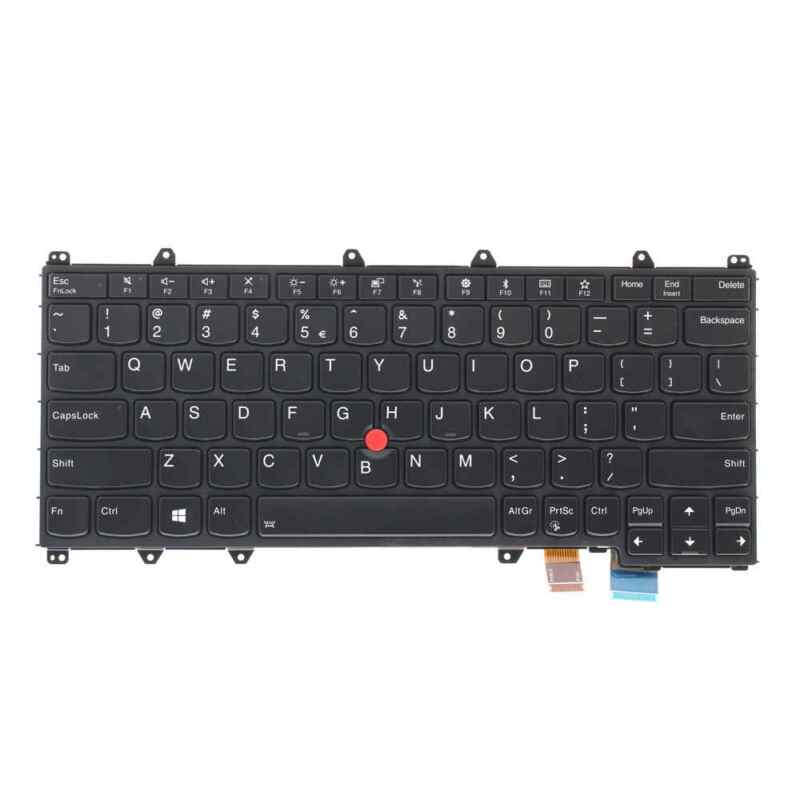 Tastatura za laptop Lenovo ThinkPad X380 Yoga crni frejm