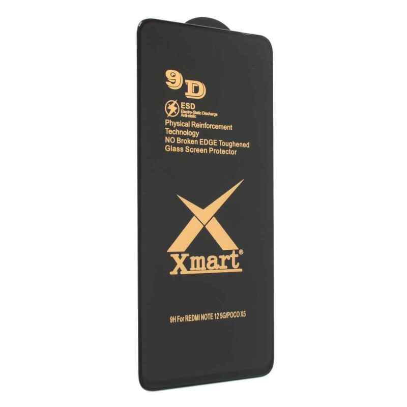Zaštitno staklo X mart 9D za Xiaomi Redmi Note 12 5G EU crni
