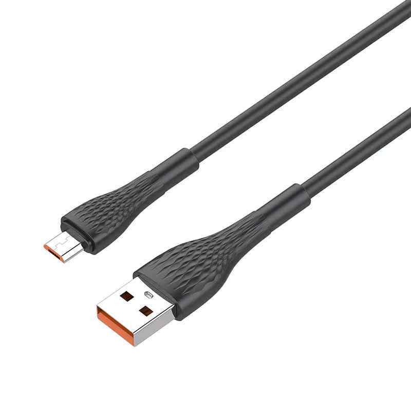 Data kabl LDNIO LS671 30W micro USB sivi 1m