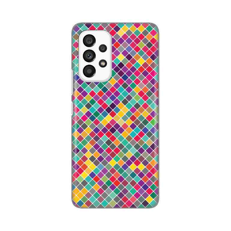 Maska silikon Print za Samsung A53 5G Colorful cubes