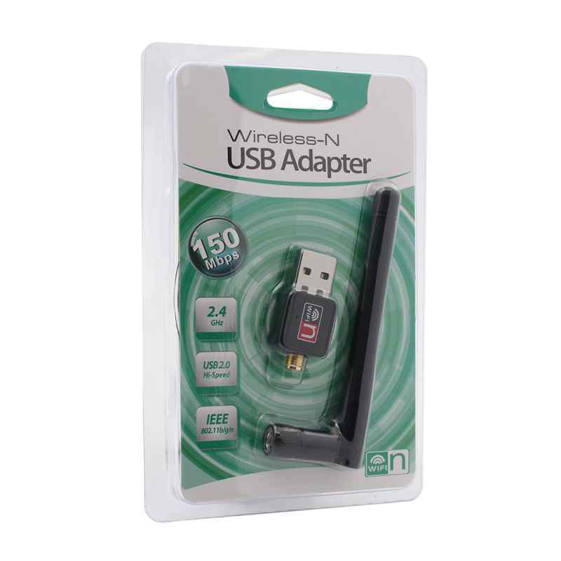 Bežični N adapter sa antenom USB 2.4GHz 2DB 150Mb JWD-U61