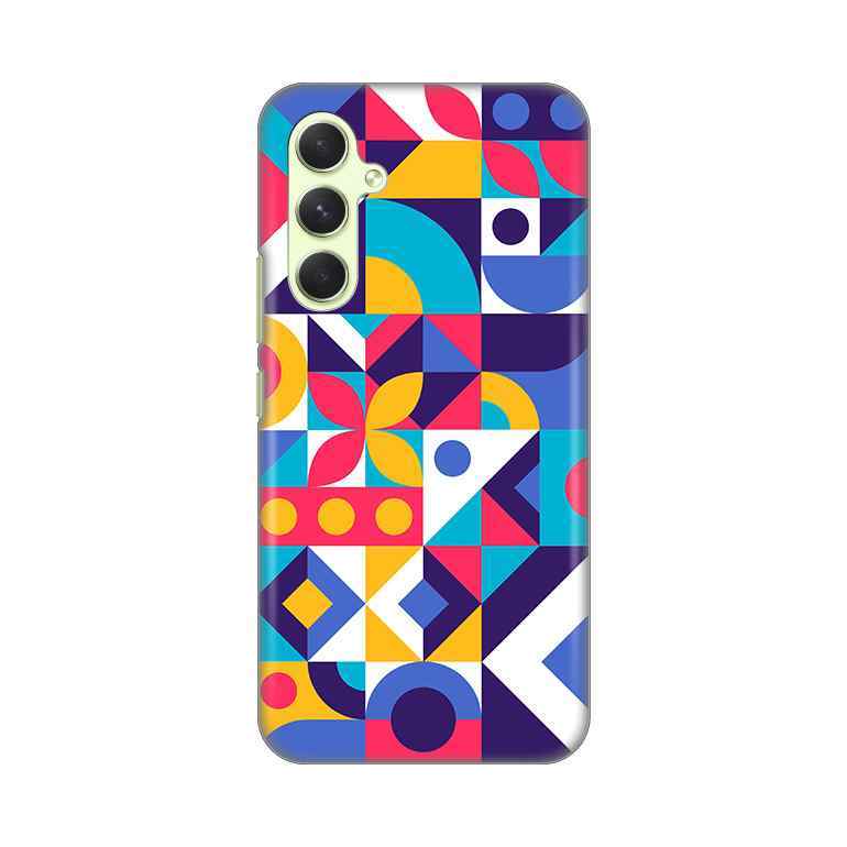 Maska silikon Print za Samsung A546B Galaxy A54 5G Colorful Mosaic