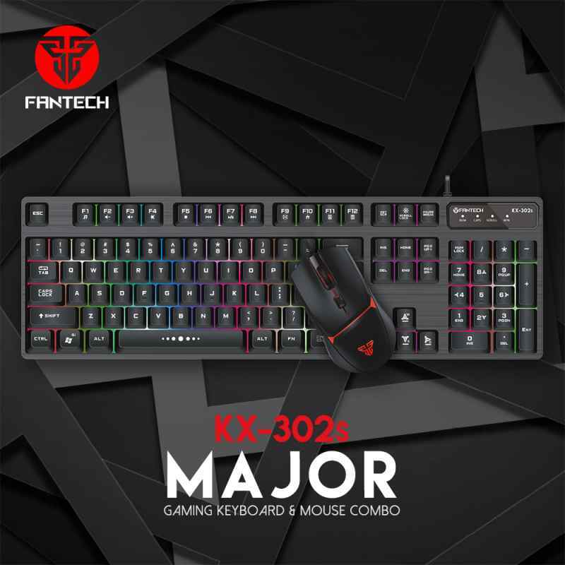 Combo mis i tastatura Fantech KX-302s Major crni