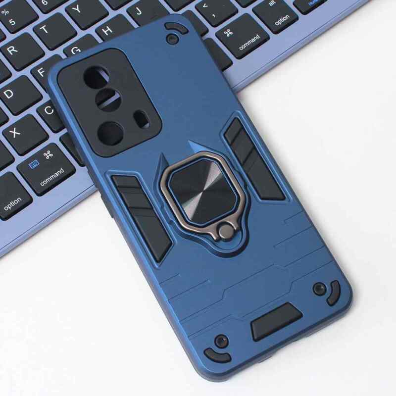 Maska Cube Ring za Xiaomi 13 Lite tamno plava