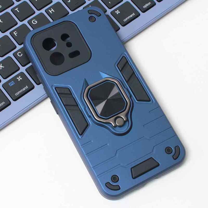 Maska Cube Ring za Xiaomi 13 tamno plava