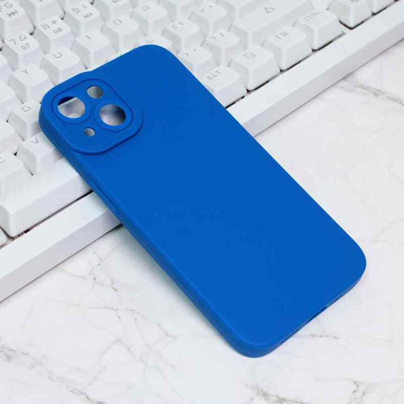 Maska Silikon Pro Camera za iPhone 14 6.1 tamno plava