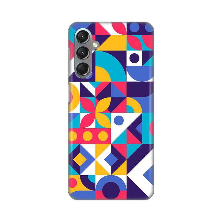 Maska silikon Print za Samsung A245F Galaxy A24 4G Colorful Mosaic
