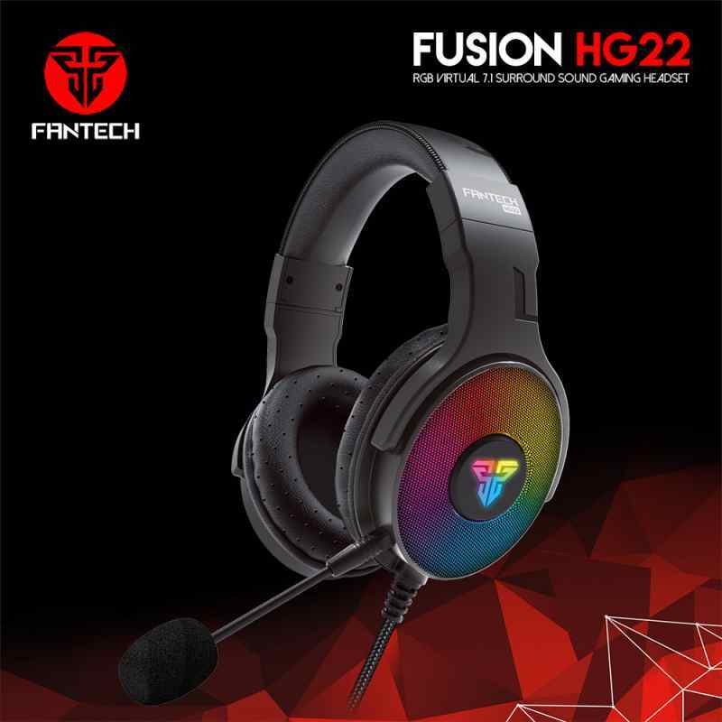 Slusalice Gaming Fantech HG22 Fusion 7.1 crne