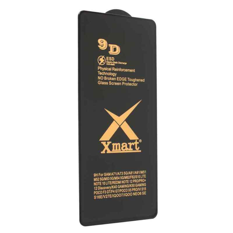 Zaštitno staklo X mart 9D za Xiaomi Redmi Note 12 Pro 5G EU crni
