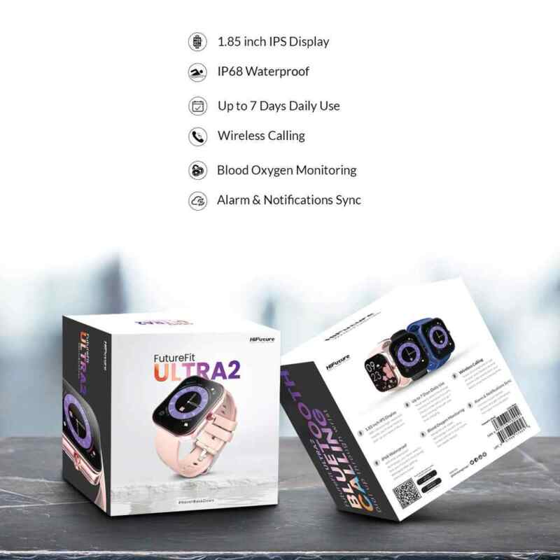 HiFuture Smart Watch Fit Ultra 2 roze