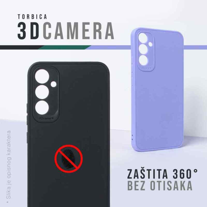 Maska 3D Camera za Xiaomi Redmi 12C crna