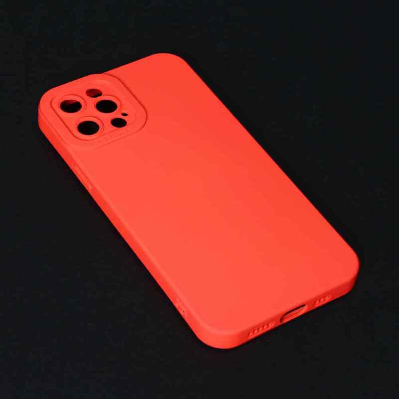 Maska Silikon color za iPhone 12 Pro crvena