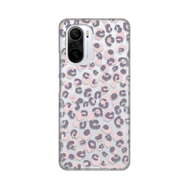 Maska silikon Print za Xiaomi Poco F3/Mi 11i Pink Leopard
