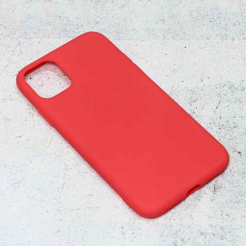 Maska tle Color za iPhone 11 crvena