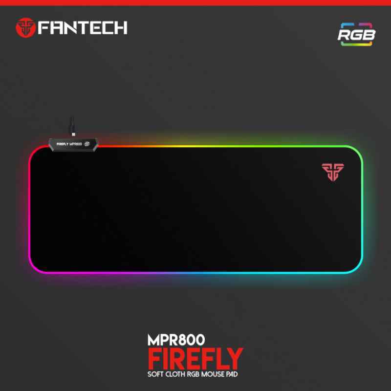 Podloga za mis Fantech RGB Firefly MPR800S crna