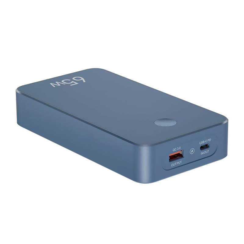Power bank za laptop Libower LP-P5 65W 18000mAh fast charger plavi