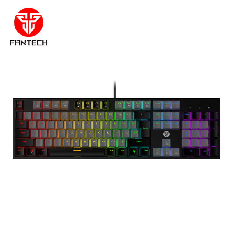 Tastatura Mehanicka Gaming Fantech MK886 RGB Atom crna Red switch