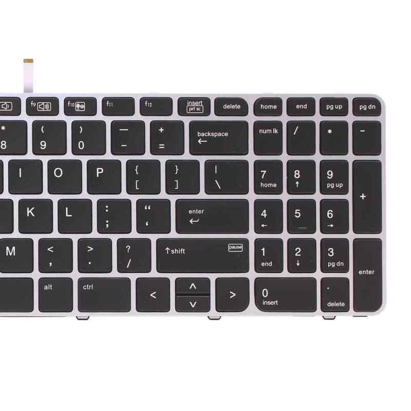 Tastatura za laptop HP 850 G3 mali enter sivi frame
