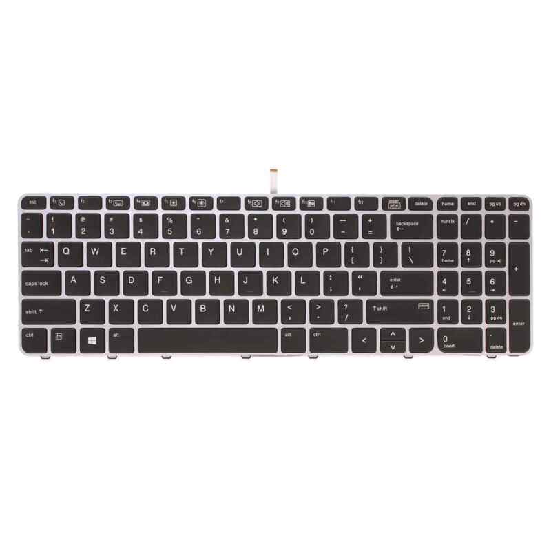 Tastatura za laptop HP 850 G3 mali enter sivi frame