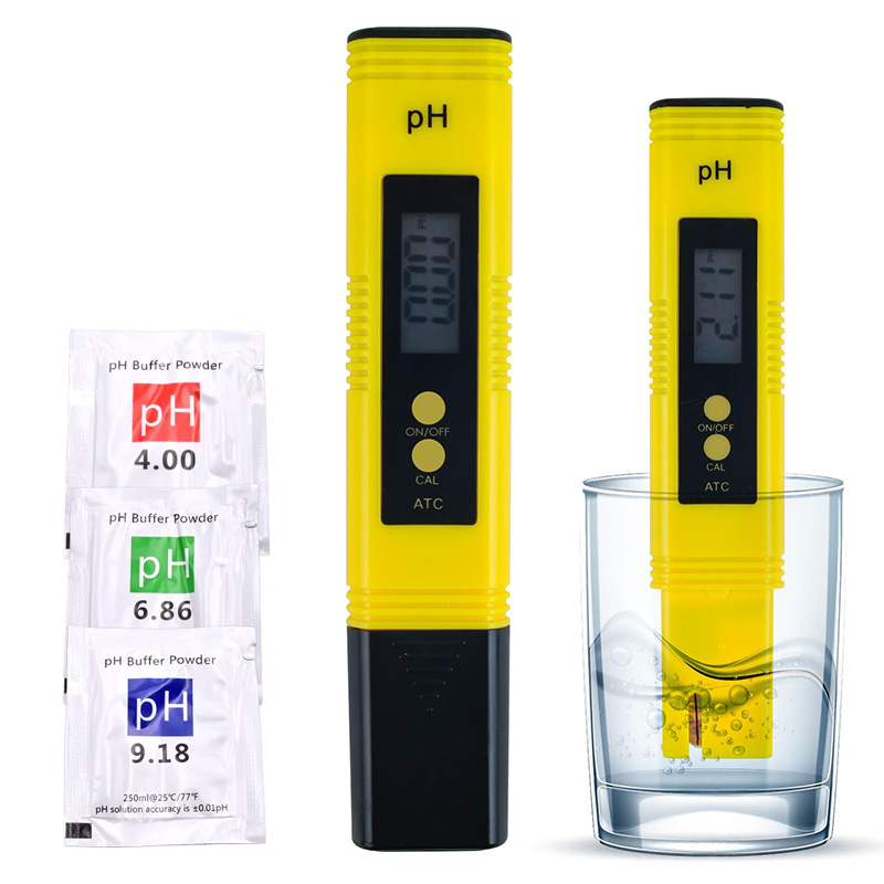 Digitalni PH tester za vodu 0.00-14.00 zuti