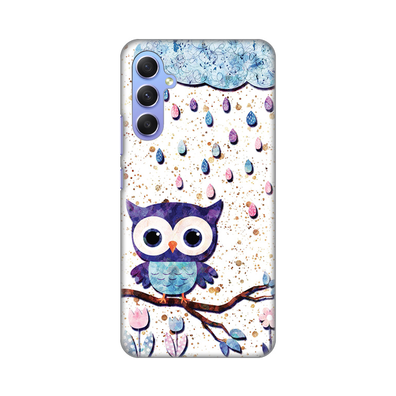 Maska silikon Print za Samsung A346B Galaxy A34 5G Owl