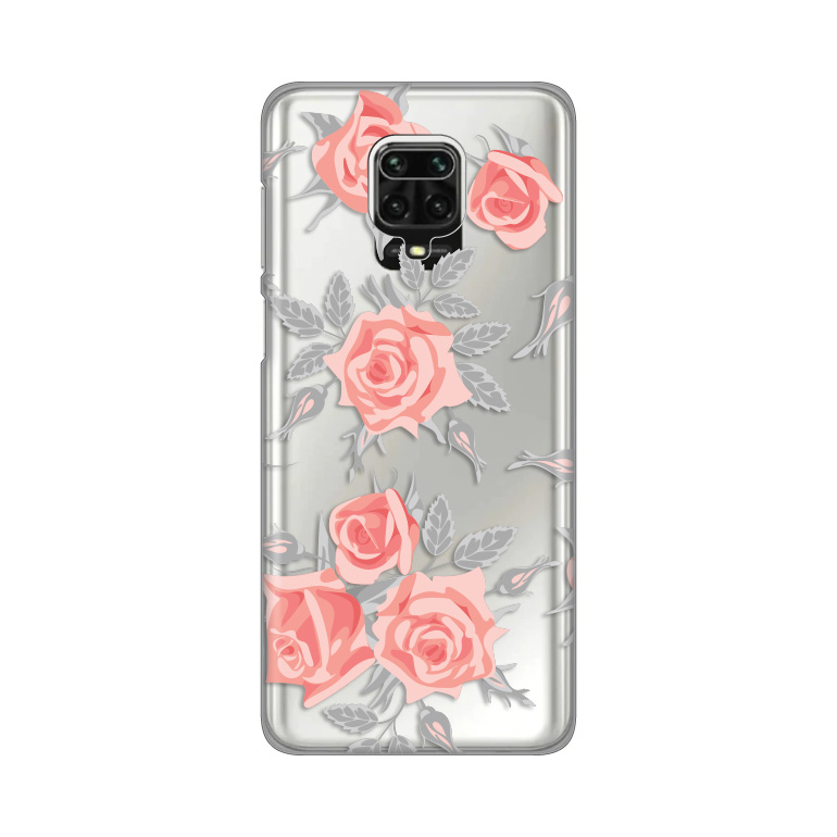 Maska silikon Print za Xiaomi Redmi Note 9 Pro/Note 9 Pro Max/Note 9S Elegant Roses