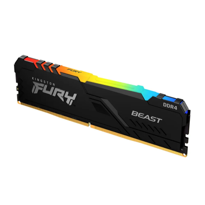 Memorija DDR4 8GB 3200MHz Kingston Fury Beast RGB KF432C16BB / 8
