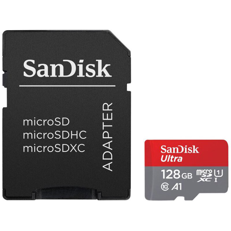 MemorijskaKartica SanDisk SDXC 128GB Ultra Micro 140MB/s A1 Class 10 UHS-I + Adapter