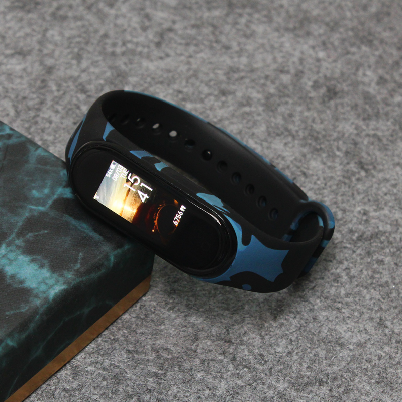 Narukvica za smart watch Xiaomi Mi Band M3/M4 army tamno plava