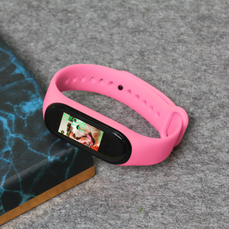Narukvica za smart watch Xiaomi Mi Band M3/M4 pink