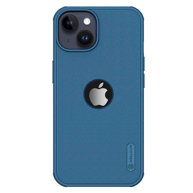 Maska Nillkin Scrub Pro za iPhone 15 6.1 sa otvorom za logo plava