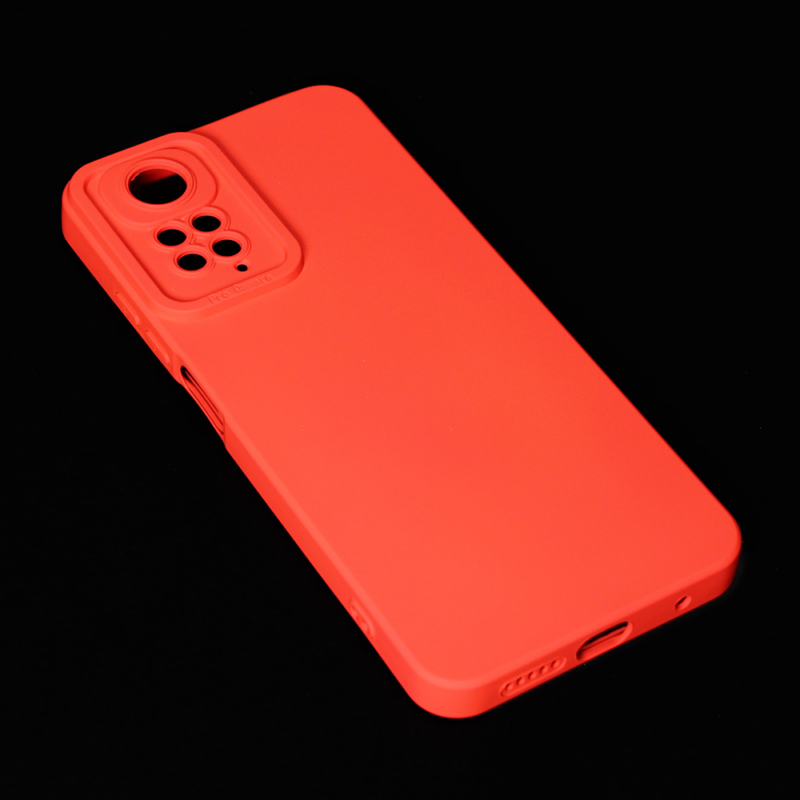 Maska Silikon color za Xiaomi Redmi Note 11/Note 11s crvena