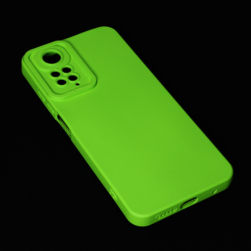 Maska Silikon color za Xiaomi Redmi Note 11/Note 11s tamno zelena