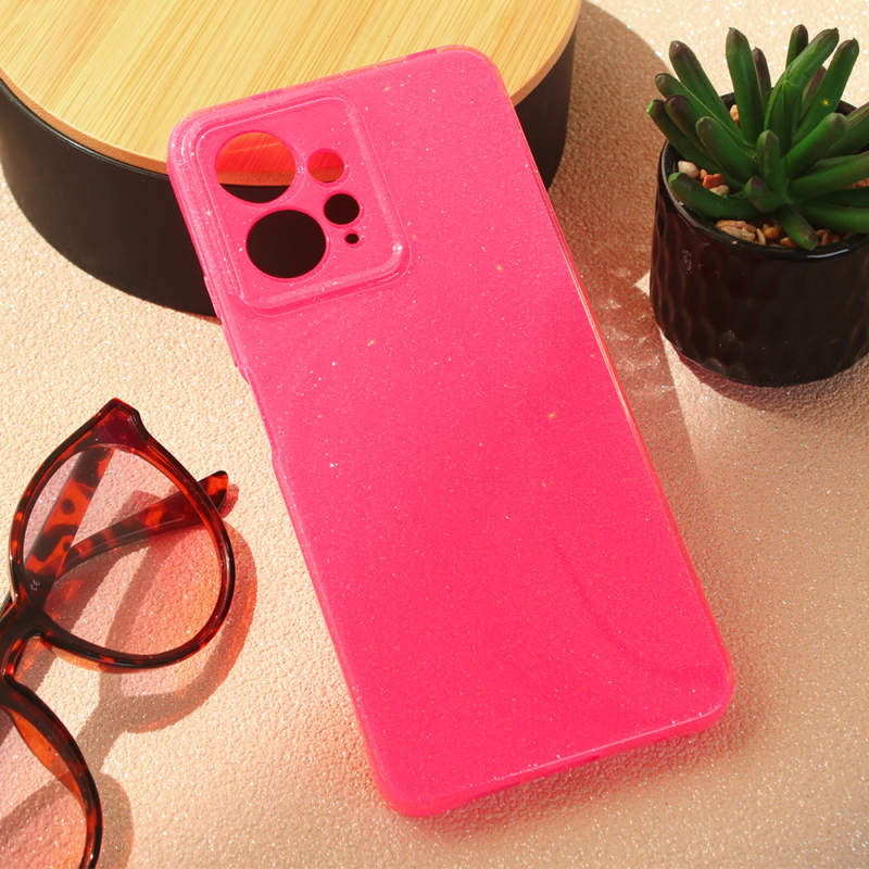 Maska Sparkle Dust za Xiaomi Redmi Note 12 4G EU pink