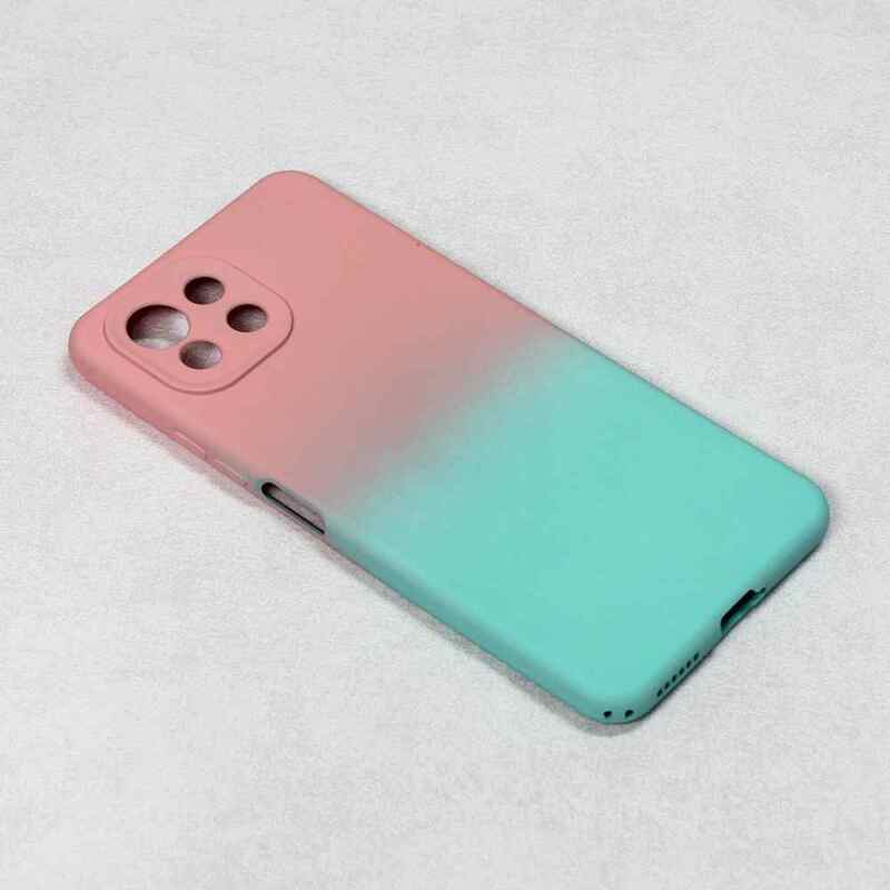 Maska Double Color za Xiaomi Mi 11 Lite roze-mint