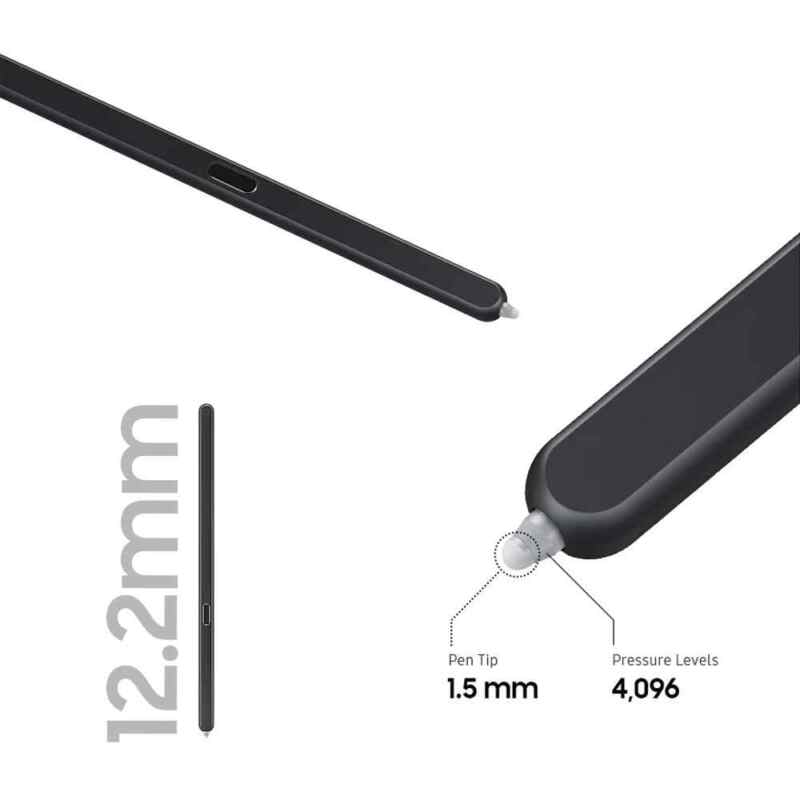 Olovka za touch screen za Samsung Z Fold 5 crna