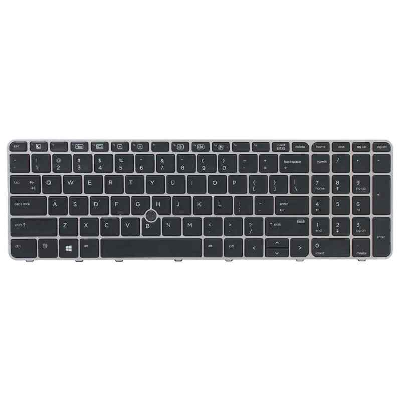 Tastatura za laptop HP 850 G3 sivi frame sa misem