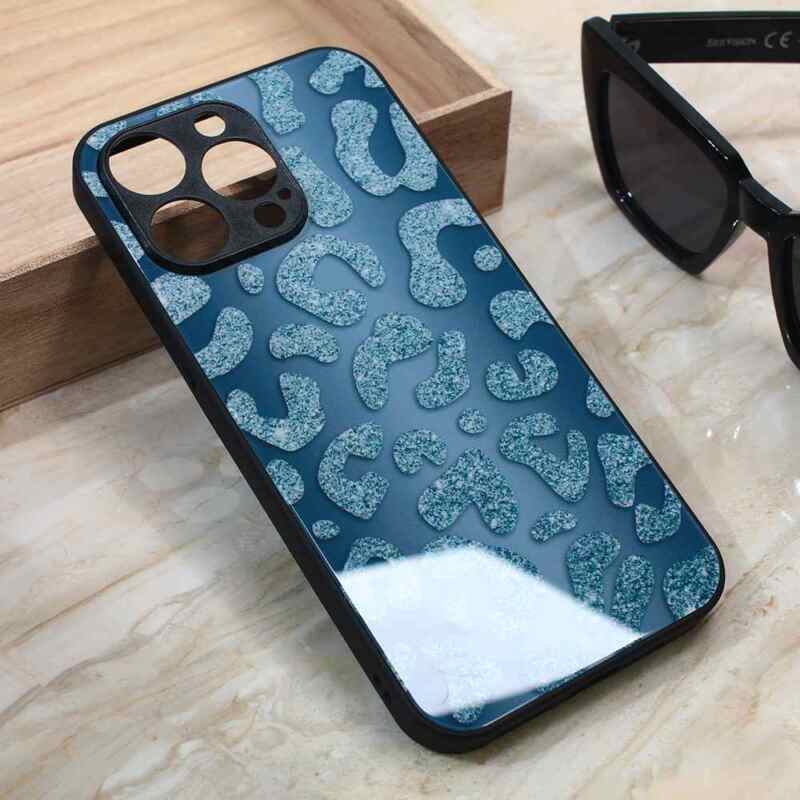 Maska Shiny glass za iPhone 13 Pro Max plava
