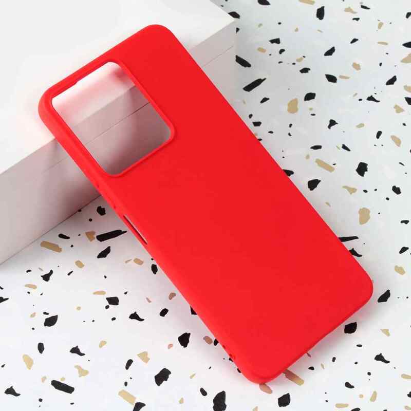 Maska Shell Velvet za Xiaomi Redmi 13C crvena