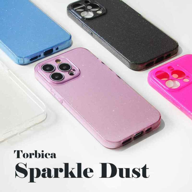 Maska Sparkle Dust za Samsung A245F Galaxy A24 4G/5G roze
