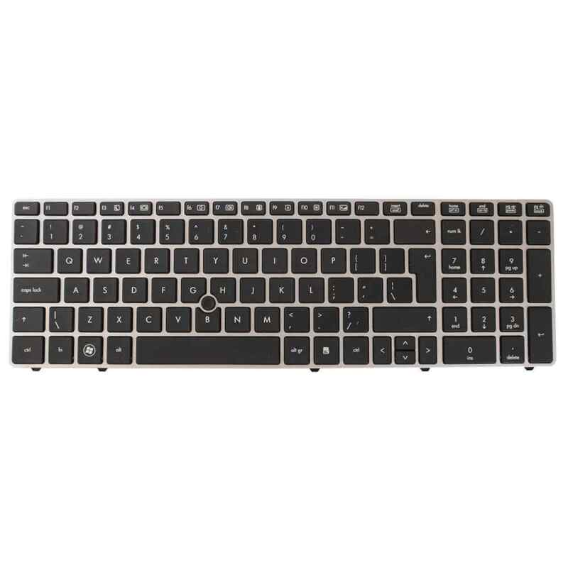 Tastatura za laptop HP 8560p Veliki Enter sivi frame sa misem