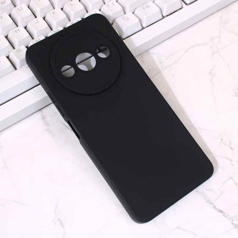 Maska Silikon Pro Camera za Xiaomi Redmi A3 crna
