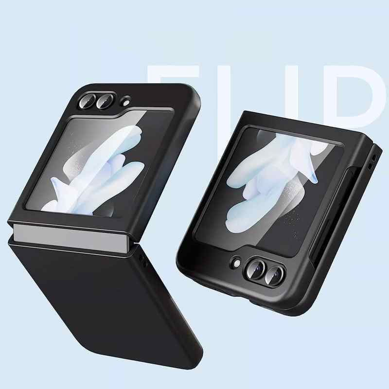 Maska Elegant Fold za Samsung Z Flip 6 crna