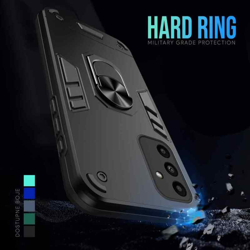 Maska Hard Ring za Xiaomi Redmi Note 13 4G EU tamno plava